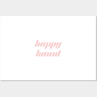 Millennial Pink Happy Haunt Posters and Art
